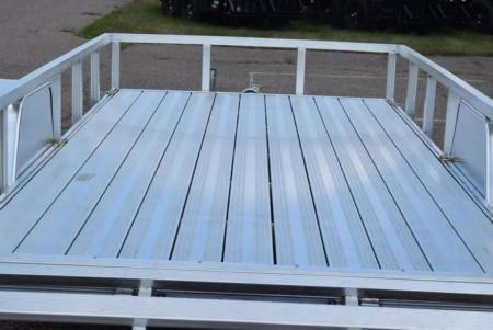 New SPORT HAVEN 6x12 DELUXE SERIES UTILITY TRAILER w/ BI-FOLD RAMP GATE