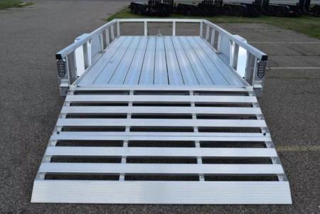 New SPORT HAVEN 6x12 DELUXE SERIES UTILITY TRAILER w/ BI-FOLD RAMP GATE