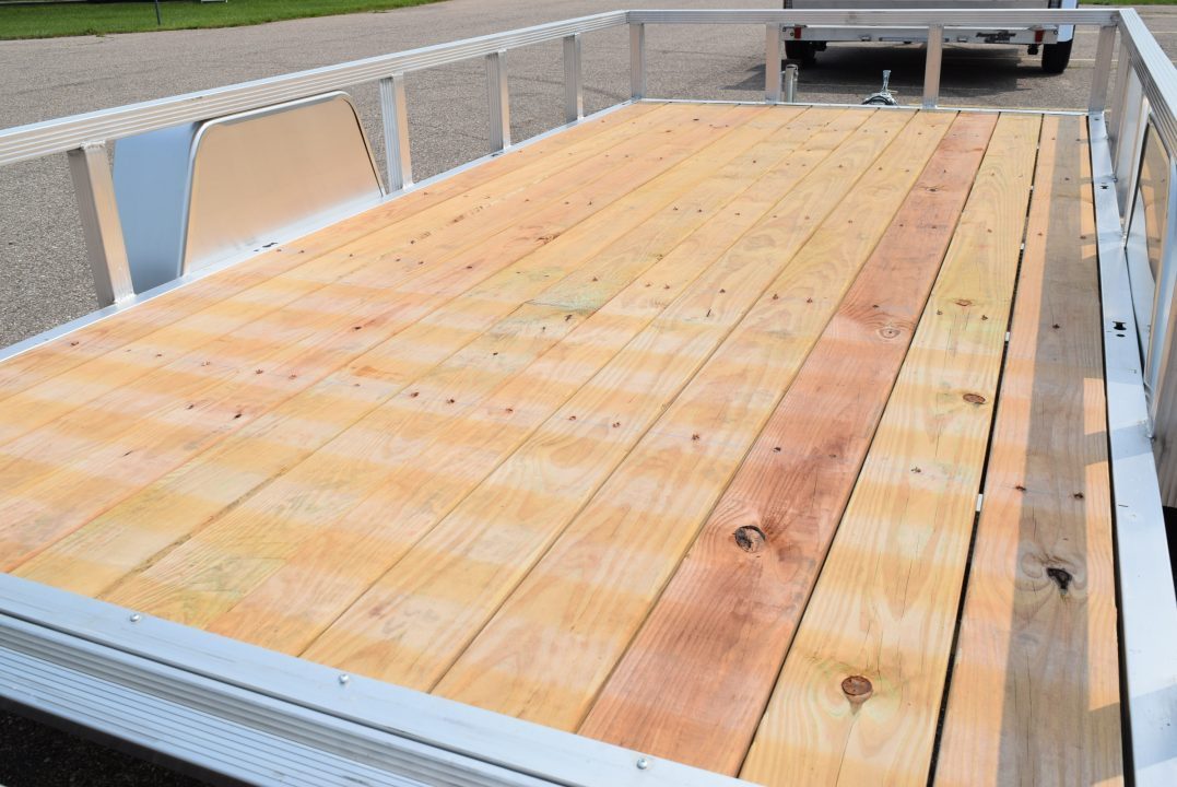 New Sport Haven 6x12 Aluminum Utility Trailer W/ BI-FOLD RAMP GATE