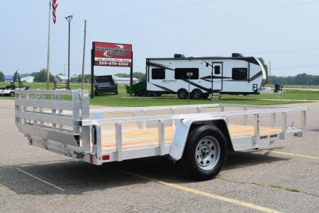 New Sport Haven 6x12 Aluminum Utility Trailer W/ BI-FOLD RAMP GATE