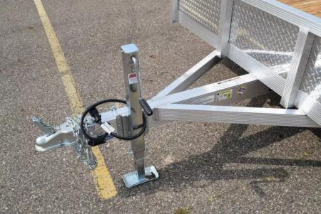 New 2027 SPORT HAVEN 7x14 OPEN UTILITY w/ BI-FOLD RAMP GATE & ATP SIDES