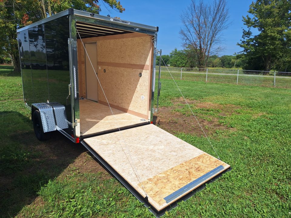 New 2027 Stealth Trailers Titan 6x12 Cargo / Enclosed Trailer W/ Ramp Door and 6" Extra Height