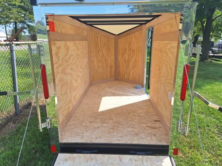 New 2027 Stealth Trailers 5x8 Cargo / Enclosed Trailer W/ Ramp Door and Side Door