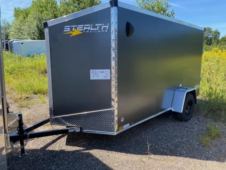 New 2027 Stealth Trailers 6x12 Mustang 3k Ramp Door Cargo / Enclosed Trailer