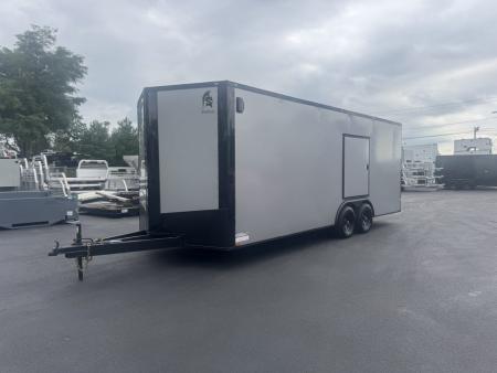 New 2027 Spartan Cargo SP8.5X22TA Cargo / Enclosed Trailer *SILVER W/ BLACKOUT