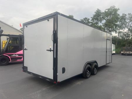 New 2027 Spartan Cargo SP8.5X22TA Cargo / Enclosed Trailer *SILVER W/ BLACKOUT