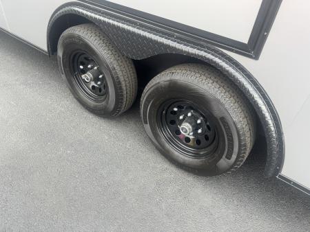New 2027 Spartan Cargo SP8.5X22TA Cargo / Enclosed Trailer *SILVER W/ BLACKOUT