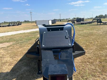 New 2027 Diamond C 102x30 Tandem 25K GN Hydrotail w/ Hydraulic Jacks, Fully Cleated Tail, & Solar