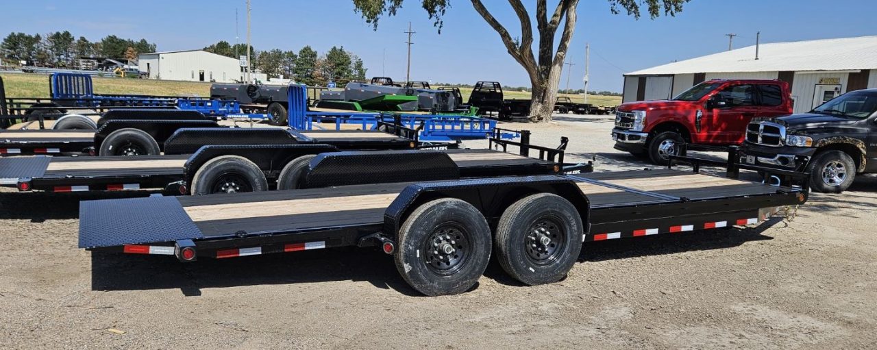 New 2027 PJ Trailers 83" x 22' 6" Channel Equipment Tilt, w/14ply Tires (T6) Tilt Trailer