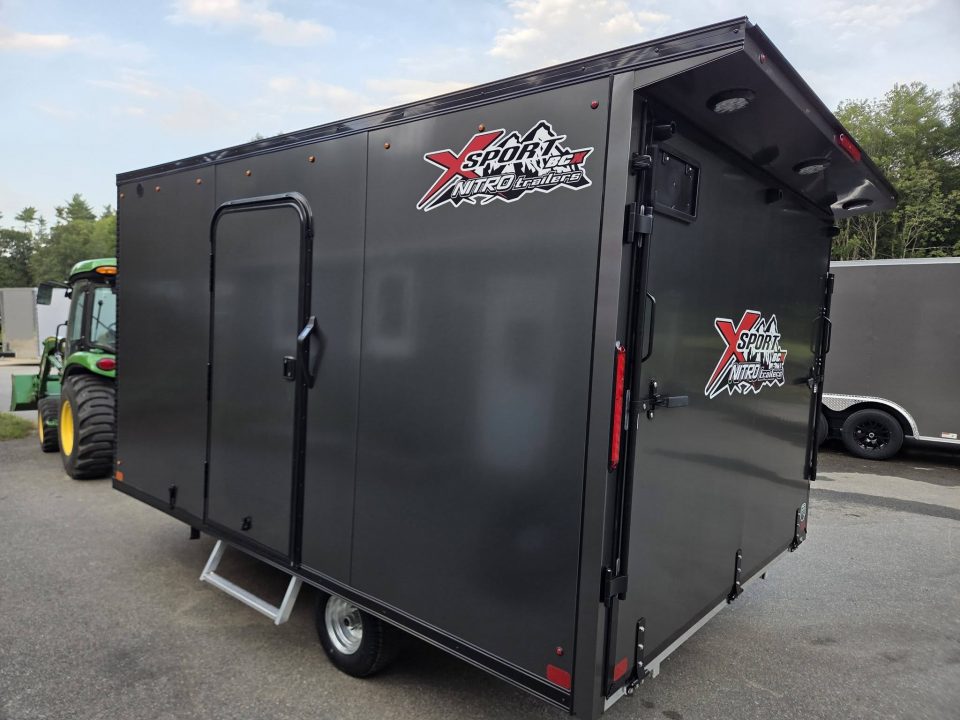 New 2027 Nitro 101X12 BCX SNOWMOBILE TRAILER IWTH UPGRADES Snowmobile Trailer