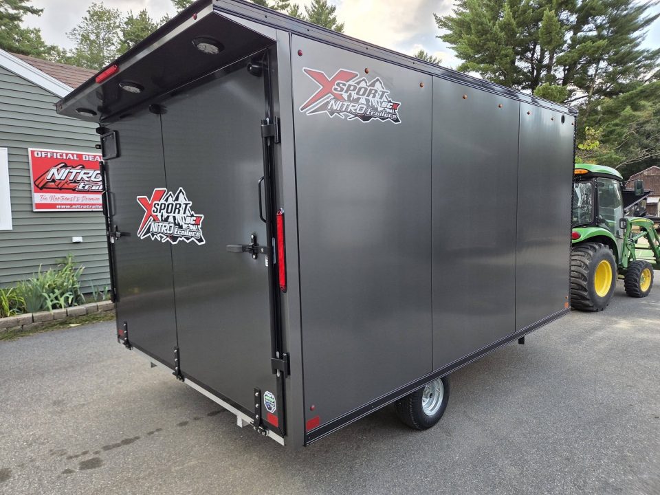 New 2027 Nitro 101X12 BCX SNOWMOBILE TRAILER IWTH UPGRADES Snowmobile Trailer