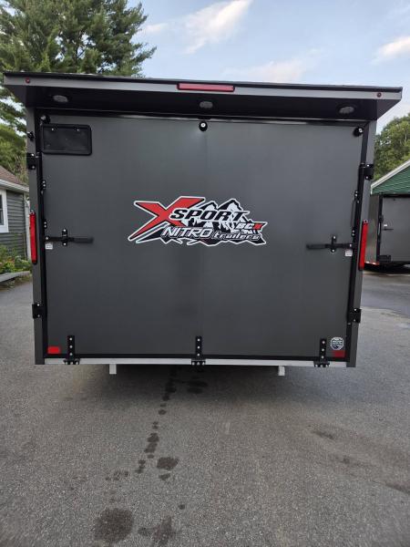 New 2027 Nitro 101X12 BCX SNOWMOBILE TRAILER IWTH UPGRADES Snowmobile Trailer