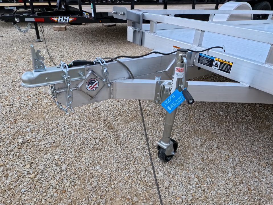 New 2026 H&H Trailers 78 x 12 Aluminum Low Side Utility Trailer