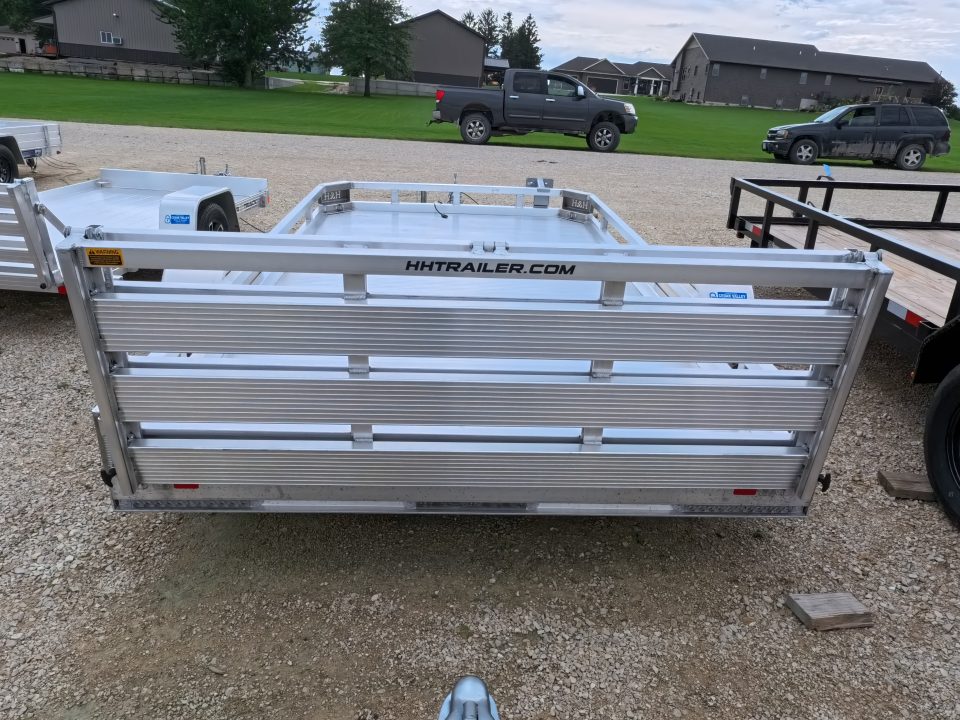 New 2026 H&H Trailers 78 x 12 Aluminum Low Side Utility Trailer
