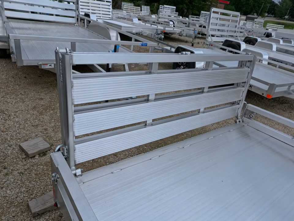 New 2026 H&H Trailers 78 x 12 Aluminum Low Side Utility Trailer