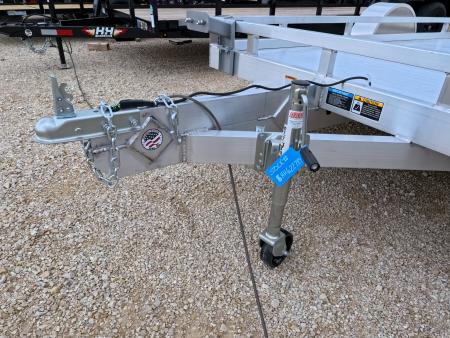 New 2026 H&H Trailers 78 x 12 Aluminum Low Side Utility Trailer