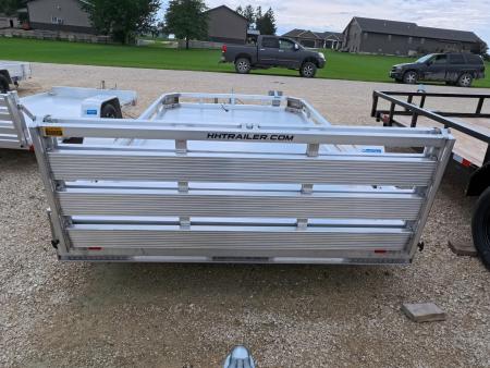 New 2026 H&H Trailers 78 x 12 Aluminum Low Side Utility Trailer