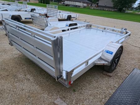 New 2026 H&H Trailers 78 x 12 Aluminum Low Side Utility Trailer