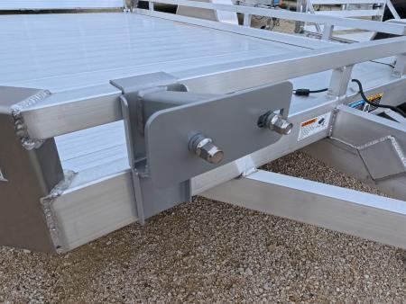 New 2026 H&H Trailers 78 x 12 Aluminum Low Side Utility Trailer