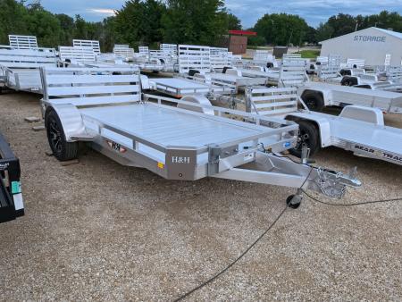 New 2026 H&H Trailers 78 x 12 Aluminum Low Side Utility Trailer