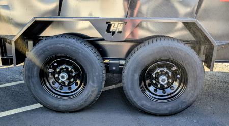 New Hillcrest 7'x 14' Telescopic, 7ga Floor, 14K (GVWR), Dump Trailer