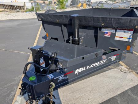 New Hillcrest 7'x 14' Telescopic, 7ga Floor, 14K (GVWR), Dump Trailer