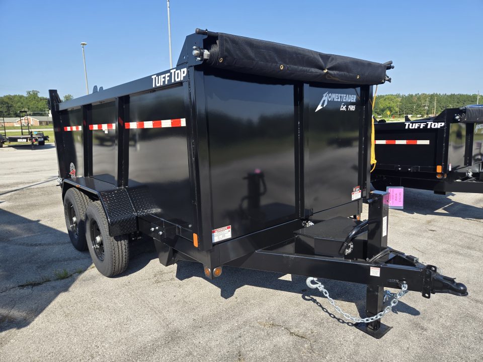 New 2027 Homesteader Trailer 712HX44" Dump Trailer