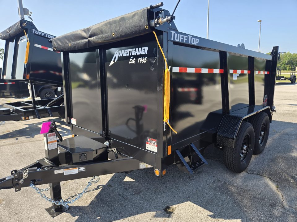 New 2027 Homesteader Trailer 712HX44" Dump Trailer