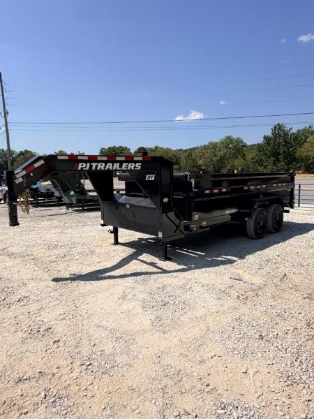 New 2027 PJ Trailers 19.2K 16' X 83  Low Profile Telescopic Dump Dump Trailer