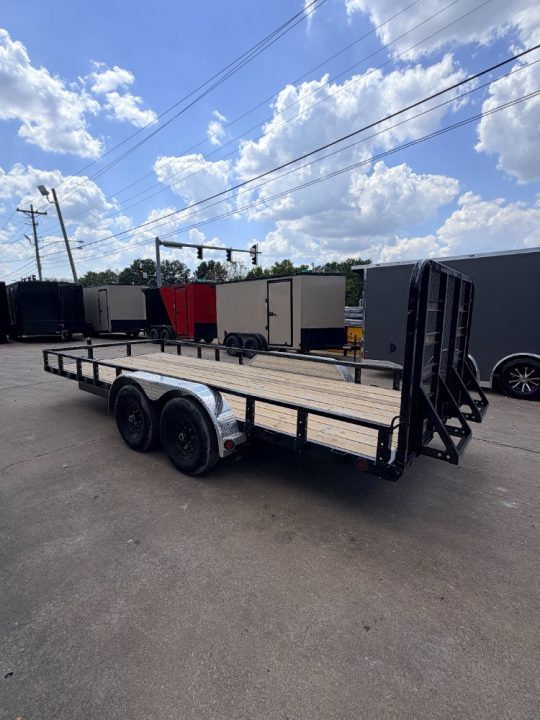 New 2027 PJ Trailers 9.9K 18' X 83" Tandem Axle Channel Utility Utility Trailer