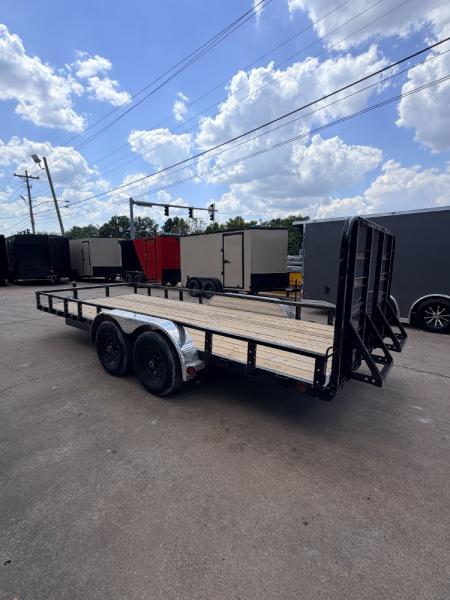 New 2027 PJ Trailers 9.9K 18' X 83" Tandem Axle Channel Utility Utility Trailer