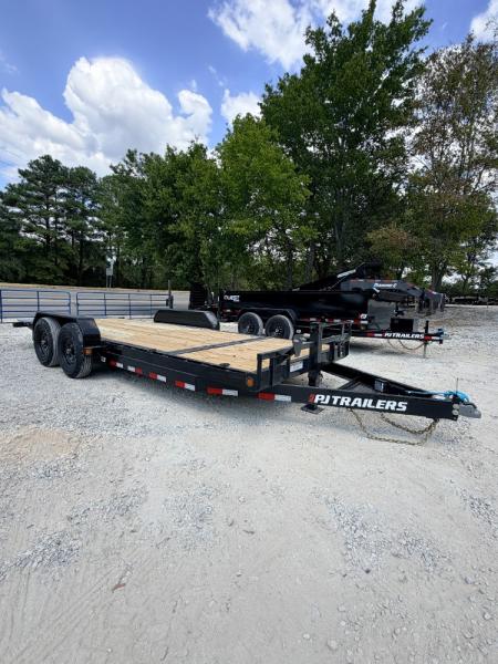 New 2027 PJ Trailers 14K 20' X 82" 6" Channel Equipment Tilt Equipment Trailer