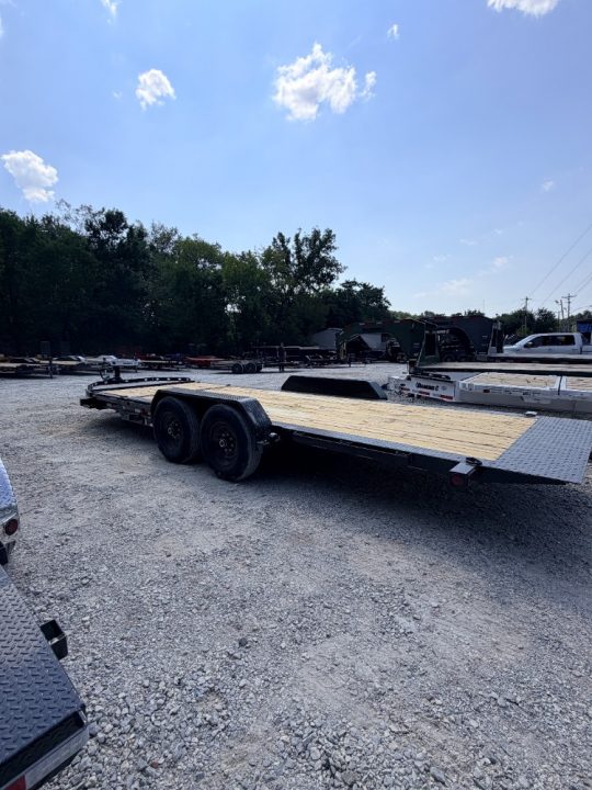 New 2027 PJ Trailers 14K 20' X 82" 8" I-Beam Equipment Tilt Equipment Trailer