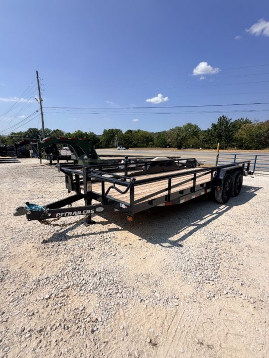 New 2027 PJ Trailers 14K 20' X 82" Angle Pipetop Utility Trailer