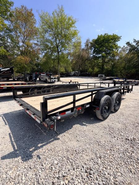 New 2027 PJ Trailers 14K 20' X 82" Angle Pipetop Utility Trailer