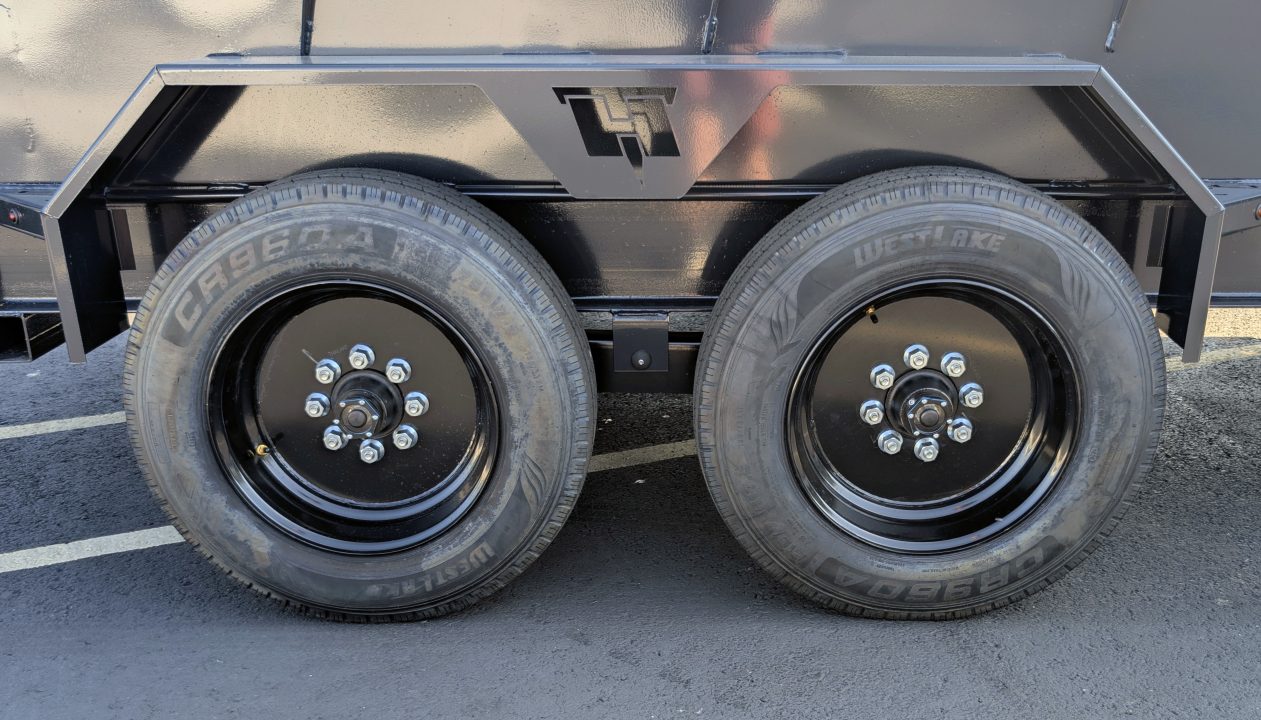 New Hillcrest 7' x 14' Telescopic 7ga Floor 17.6K (GVWR) Dump Trailer