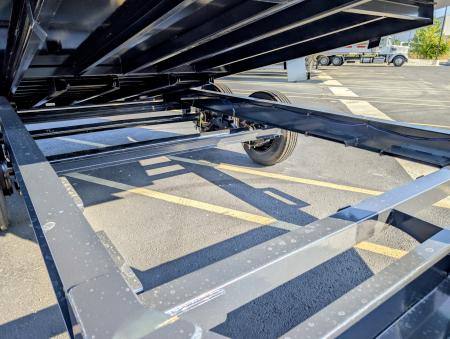 New Hillcrest 7' x 14' Telescopic 7ga Floor 17.6K (GVWR) Dump Trailer