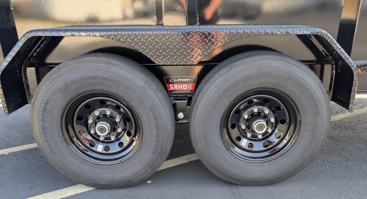 New LPT-207 14' Telescopic, 15.5K (GVWR) Dump Trailer