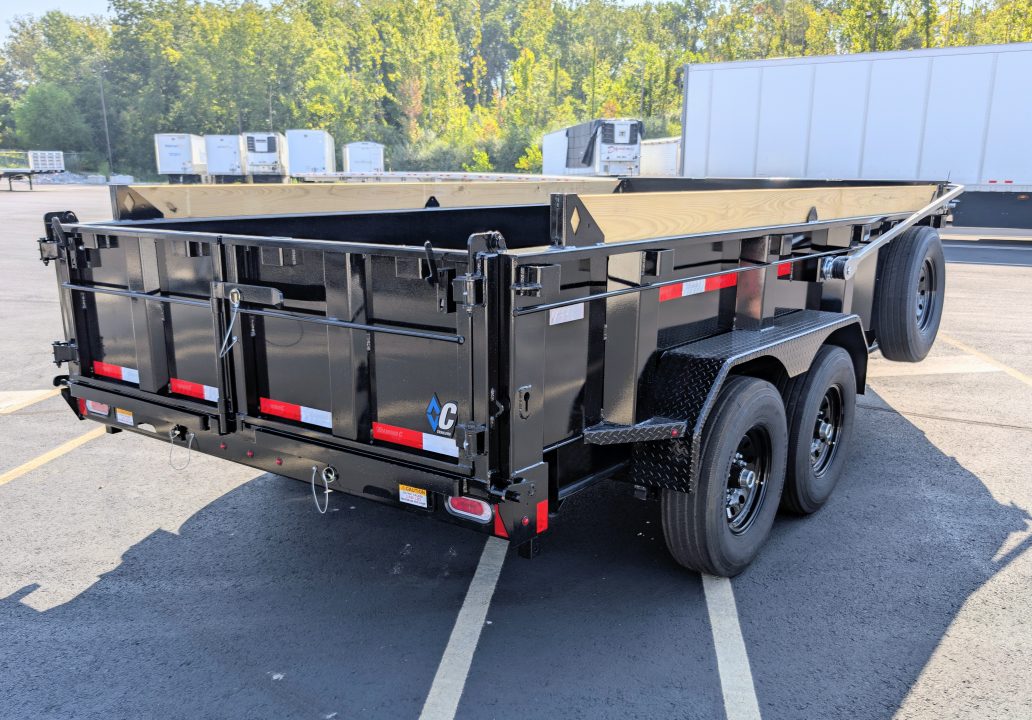 New LPT-207 14' Telescopic, 15.5K (GVWR) Dump Trailer