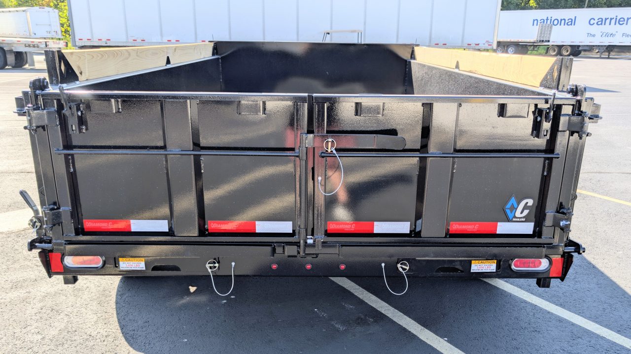 New LPT-207 14' Telescopic, 15.5K (GVWR) Dump Trailer