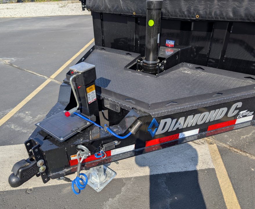 New LPT-207 14' Telescopic, 15.5K (GVWR) Dump Trailer