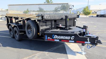 New LPT-207 14' Telescopic, 15.5K (GVWR) Dump Trailer