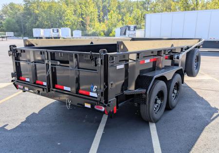 New LPT-207 14' Telescopic, 15.5K (GVWR) Dump Trailer