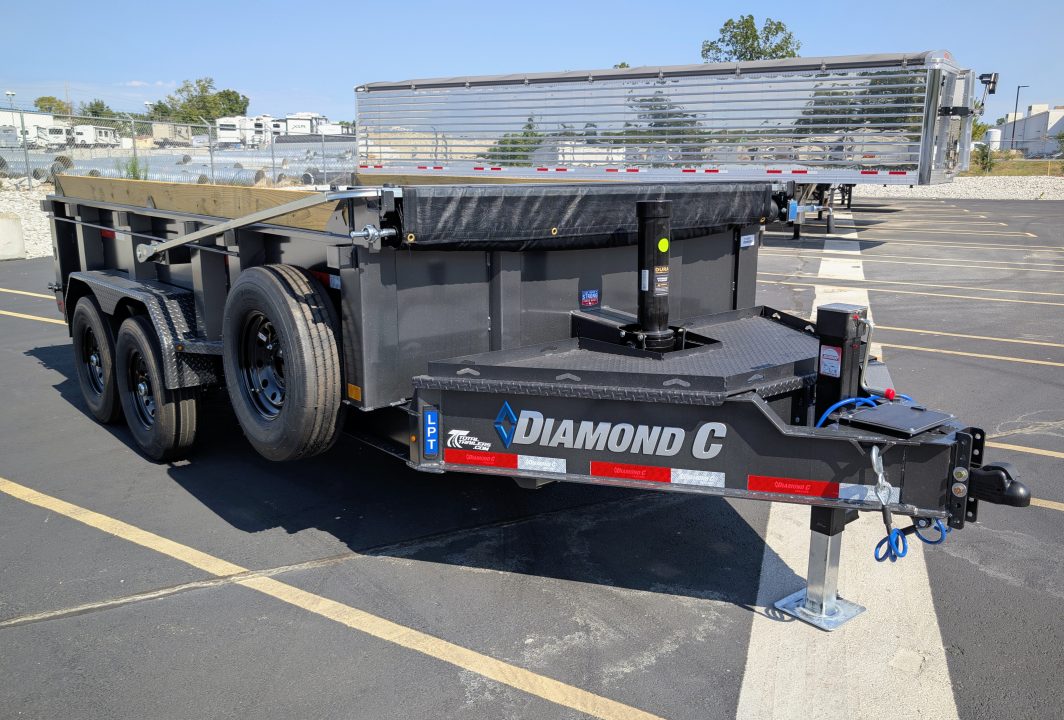 New LPT-207 14' Telescopic, 15.5K (GVWR) Dump Trailer