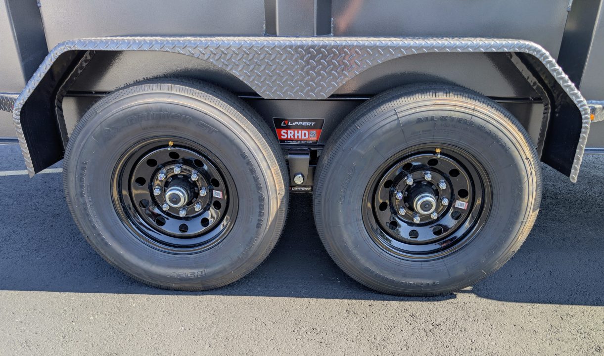 New LPT-207 14' Telescopic, 15.5K (GVWR) Dump Trailer