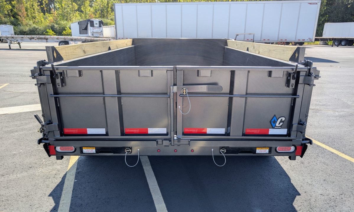 New LPT-207 14' Telescopic, 15.5K (GVWR) Dump Trailer