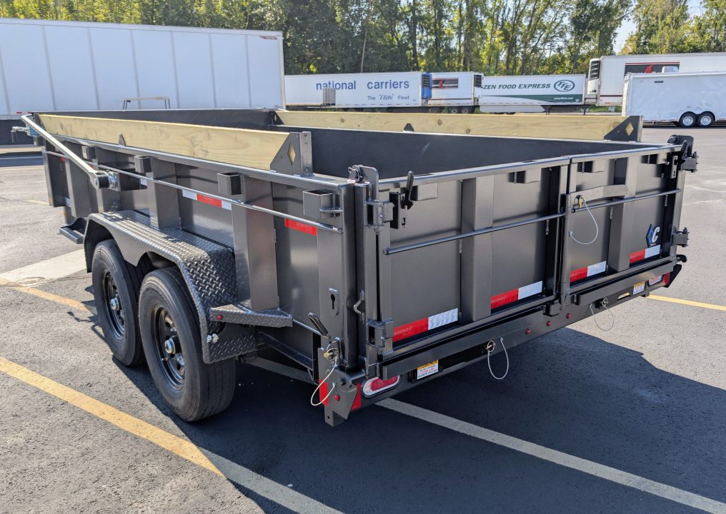 New LPT-207 14' Telescopic, 15.5K (GVWR) Dump Trailer
