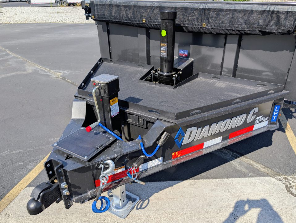 New LPT-207 14' Telescopic, 15.5K (GVWR) Dump Trailer