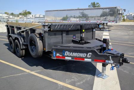 New LPT-207 14' Telescopic, 15.5K (GVWR) Dump Trailer