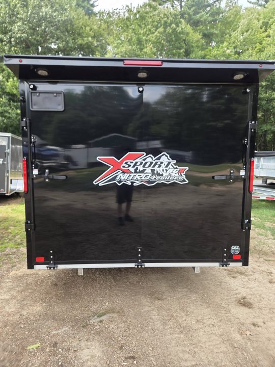 New 2027 Nitro 101X14 BCX Snowmobile trailer loaded with upgrades Snowmobile Trailer